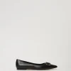 Ballerine In Pelle Con Oval T