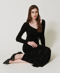 Ballerine In Pelle Con Oval T