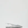 Ballerine Sling Back Con Strass