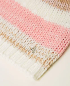 Berretto In Maglia Jacquard