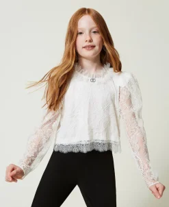 Blusa In Pizzo Valenciennes