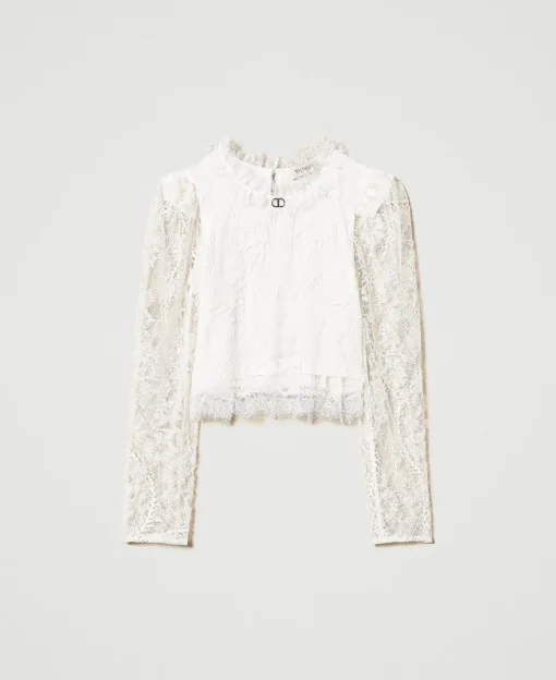 Blusa In Pizzo Valenciennes