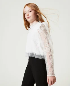 Blusa In Pizzo Valenciennes