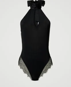 Body In Charmeuse E Pizzo