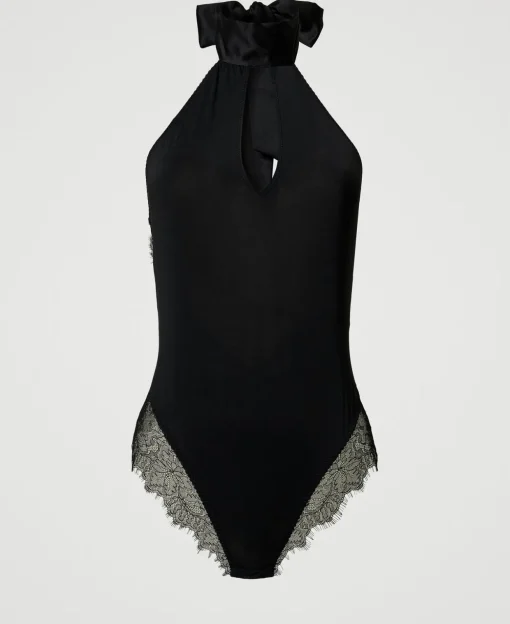 Body In Charmeuse E Pizzo