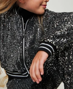Bomber In Full Paillettes