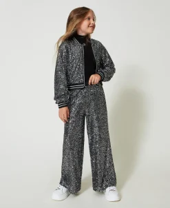 Bomber In Full Paillettes