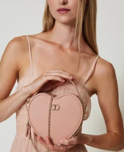 Borsa A Tracolla A Cuore 'Mon Amour'