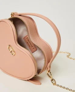 Borsa A Tracolla A Cuore 'Mon Amour'