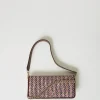 Borsa A Tracolla Con Bouclé Multicolor