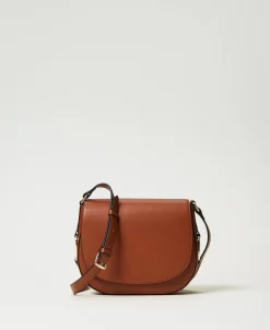 Borsa A Tracolla Con Fibbia Oval T