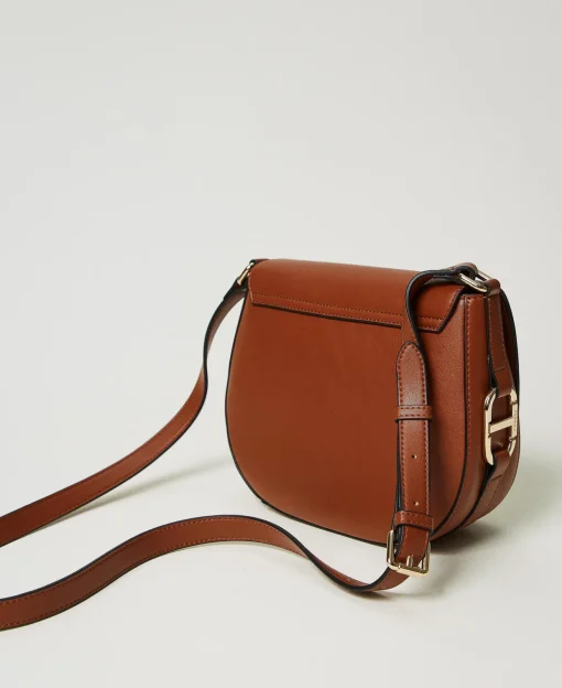 Borsa A Tracolla Con Fibbia Oval T