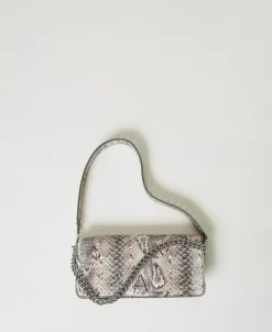 Borsa A Tracolla Con Stampa Snake