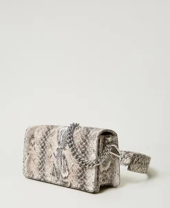 Borsa A Tracolla Con Stampa Snake