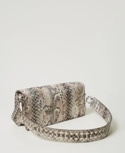 Borsa A Tracolla Con Stampa Snake
