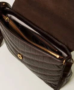 Borsa A Tracolla 'Dreamy' Media In Pelle Stampa Cocco