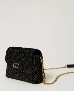 Borsa A Tracolla 'Dreamy' Piccola In Velluto Ricamato