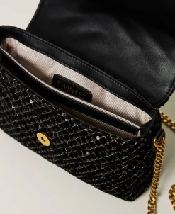 Borsa A Tracolla 'Dreamy' Piccola In Velluto Ricamato
