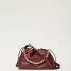Borsa A Tracolla In Pelle Con Coulisse