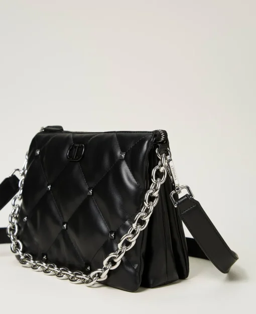 Borsa A Tracolla 'Via Manzoni' Con Borchie