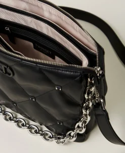 Borsa A Tracolla 'Via Manzoni' Con Borchie