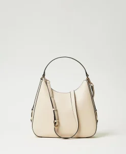 Borsa Hobo Con Fibbia Oval T