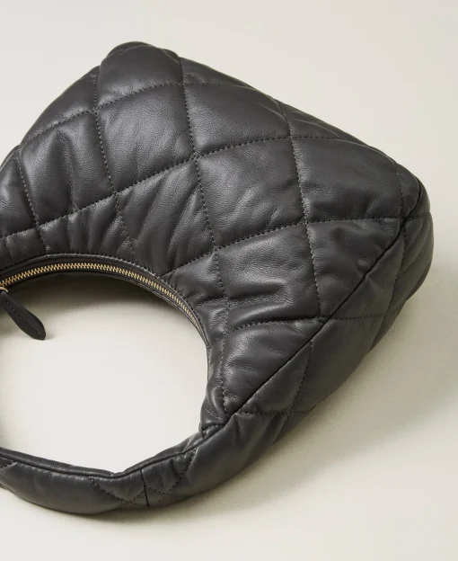 Borsa Hobo Media Quilted Imbottita