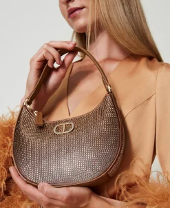 Borsa Hobo ‘Moon’ Con Strass