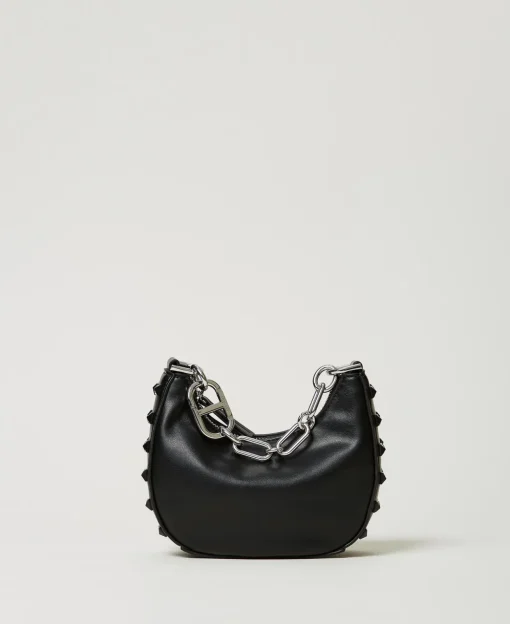 Borsa ‘Mini Croissant’ Con Borchie