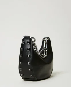 Borsa ‘Mini Croissant’ Con Borchie