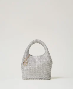 Borsa 'Rendez-Vous' In Strass E Charm Oval T