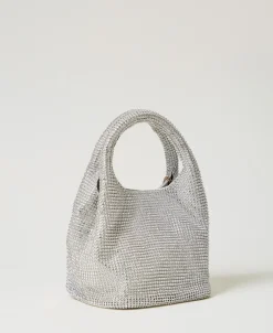 Borsa 'Rendez-Vous' In Strass E Charm Oval T