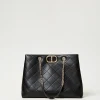Borsa Shopper Con Chiusura Oval T