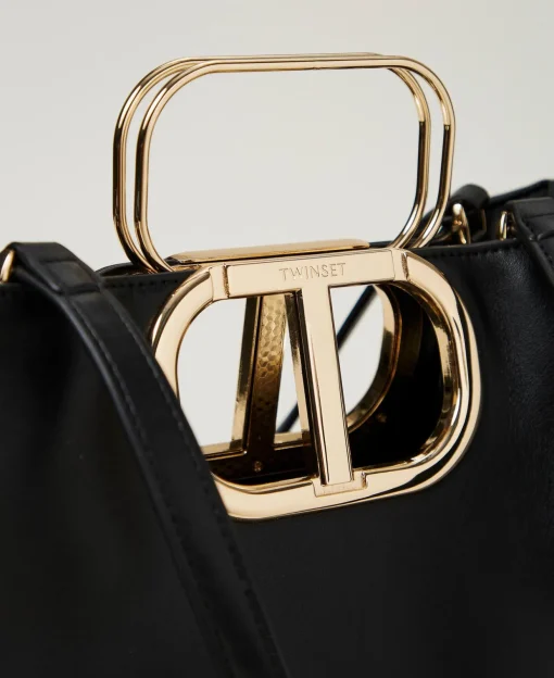 Borsa Shopper 'Lila' Con Manico Oval T