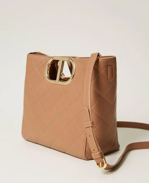Borsa Shopper 'Lila' Trapuntata Con Manico Oval T