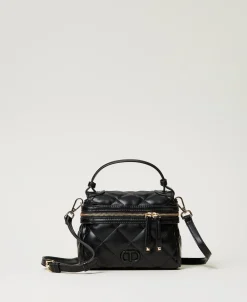 Borsa Top Handle ‘Cécile’ Piccola Trapuntata
