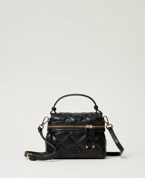 Borsa Top Handle ‘Cécile’ Piccola Trapuntata