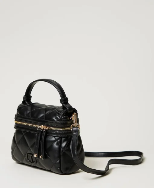 Borsa Top Handle ‘Cécile’ Piccola Trapuntata