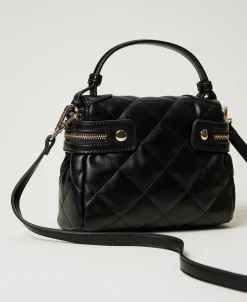 Borsa Top Handle ‘Cécile’ Piccola Trapuntata