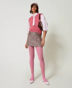 Camicia Boxy Con Cravattino