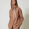 Camicia Check Con Lurex