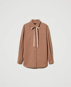 Camicia Check Con Lurex