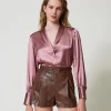Camicia Con Collo A Scialle