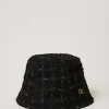 Cappello Bucket Bouclé Con Oval T