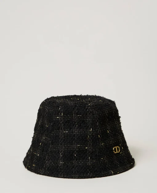 Cappello Bucket Bouclé Con Oval T