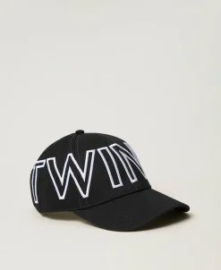 Cappello Da Baseball Con Maxi Logo