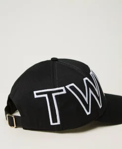 Cappello Da Baseball Con Maxi Logo