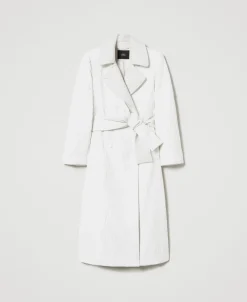 Cappotto Doppiopetto Goffrato