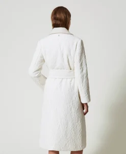 Cappotto Doppiopetto Goffrato