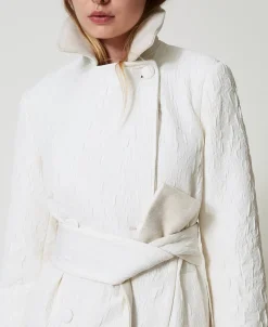 Cappotto Doppiopetto Goffrato
